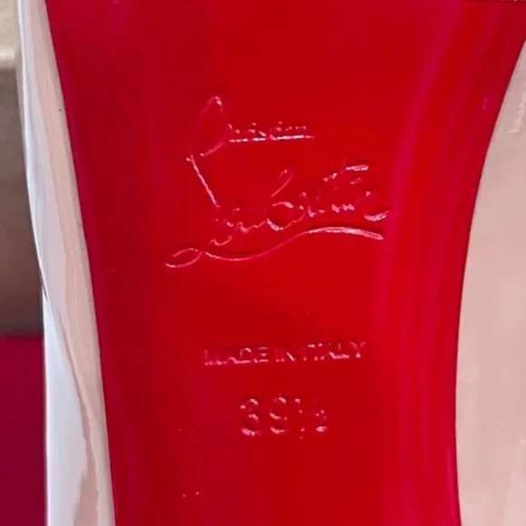 Christian Louboutin New Very Prive Nude 39.5 - Picture 10 of 10